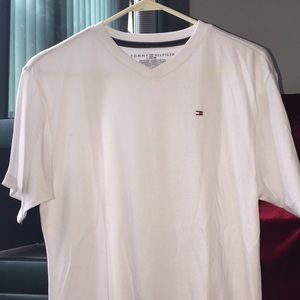 White Tommy Hilfiger shirt